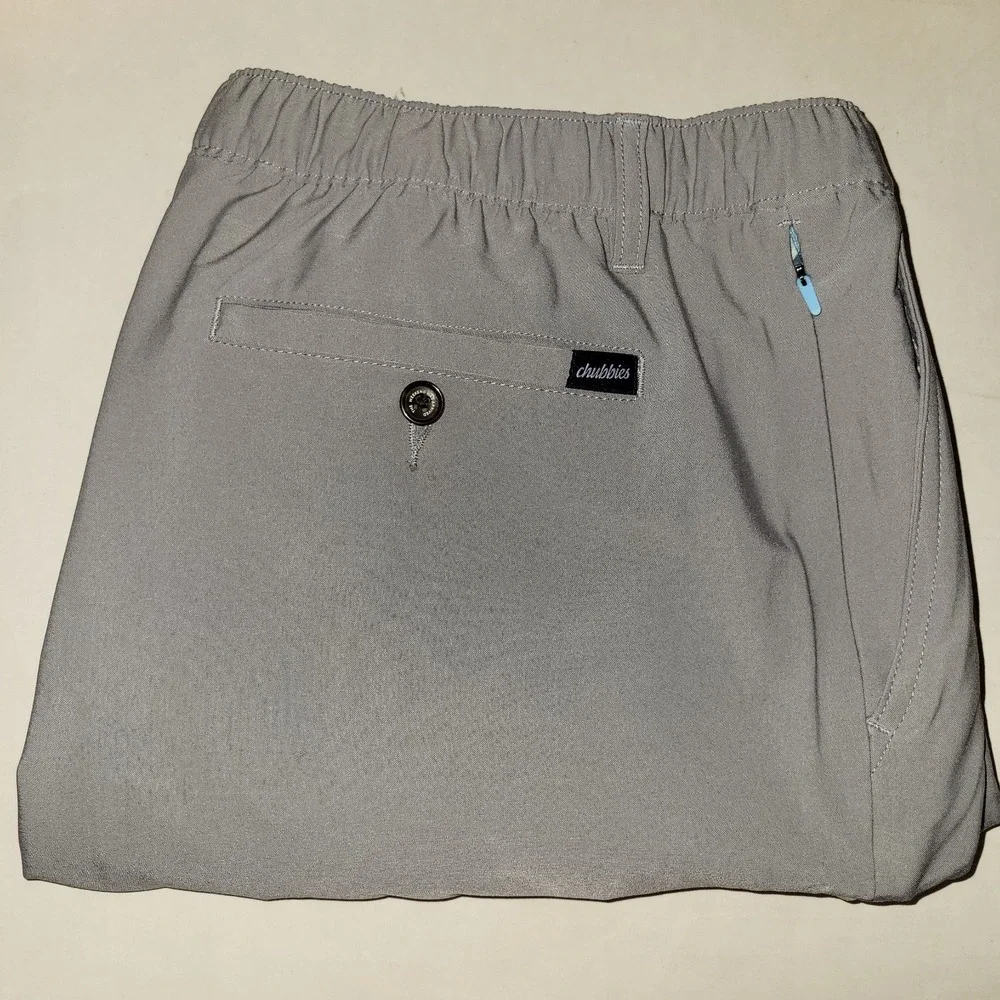 Chubbies The Weekend Has Arrived Casual Active Pants Size‎ 2XL Gray 38